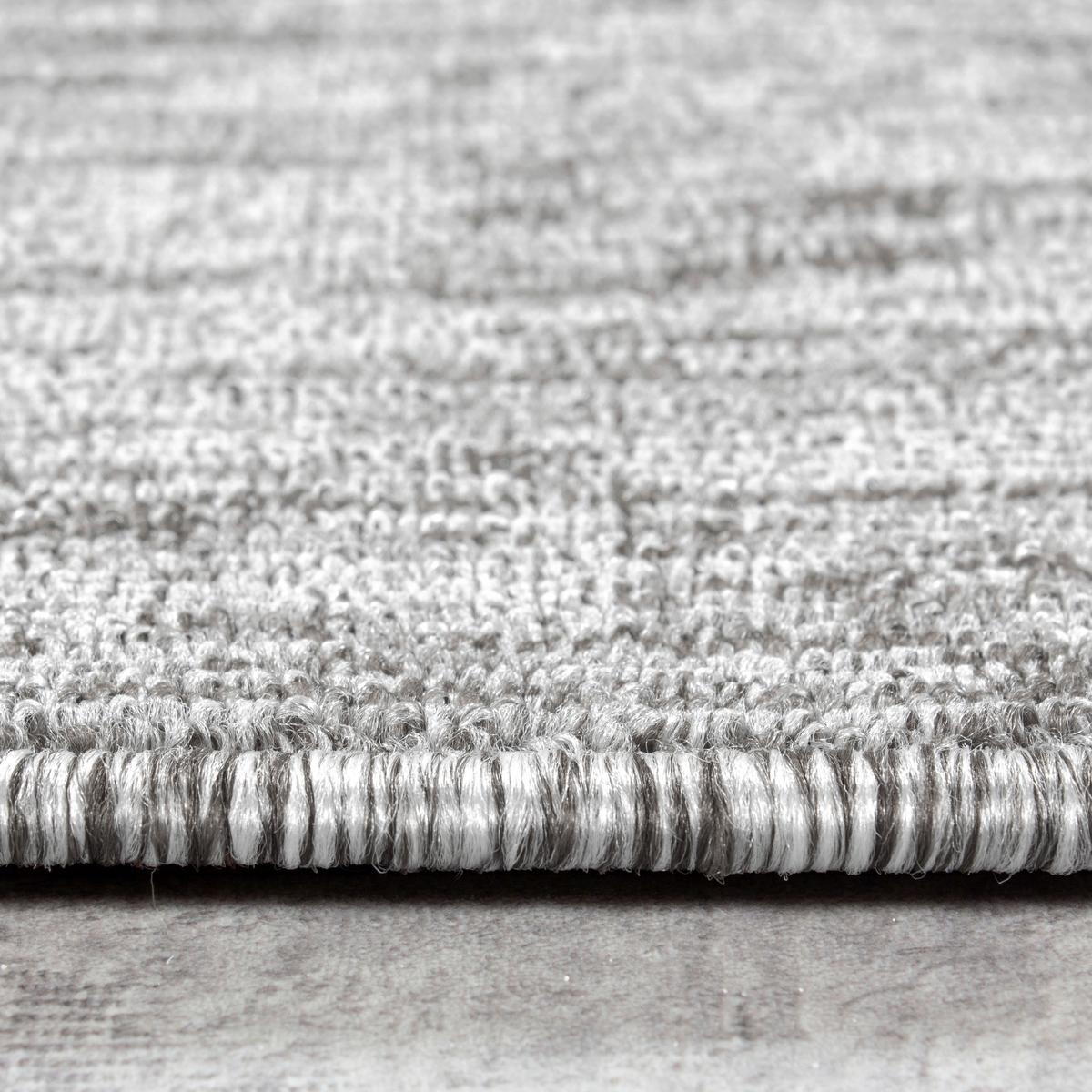 Läufer Nizza Hellgrau ca. 80x250cm - Hellgrau, KONVENTIONELL, Textil (80/250cm) - Novel