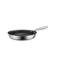 Bratpfanne 935595 Bratpfanne - Silberfarben/Schwarz, Basics, Metall (24/5cm) - Mäser