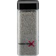 Dekogranulat perlkies in Grau aus Stein - Grau, KONVENTIONELL, Stein (0,550l)