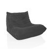 Naslanjač Sitzolo, Siva - siva, Moderno, tekstil (90/72/100cm) - MID.YOU