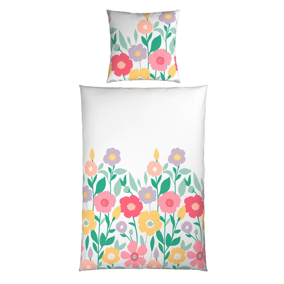 Bettwäsche Hannah Multicolor ca. 135x200cm - Multicolor, Textil (135/200cm) - Mömax