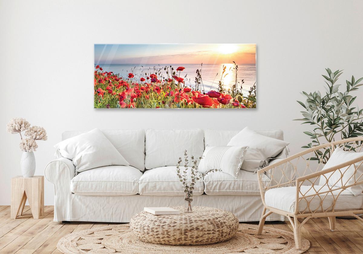 OBRAZ NA SZKLE GB-LAG1099 - różnokolorowy, Natur, szkło (50/125/1,40cm) - Euroart