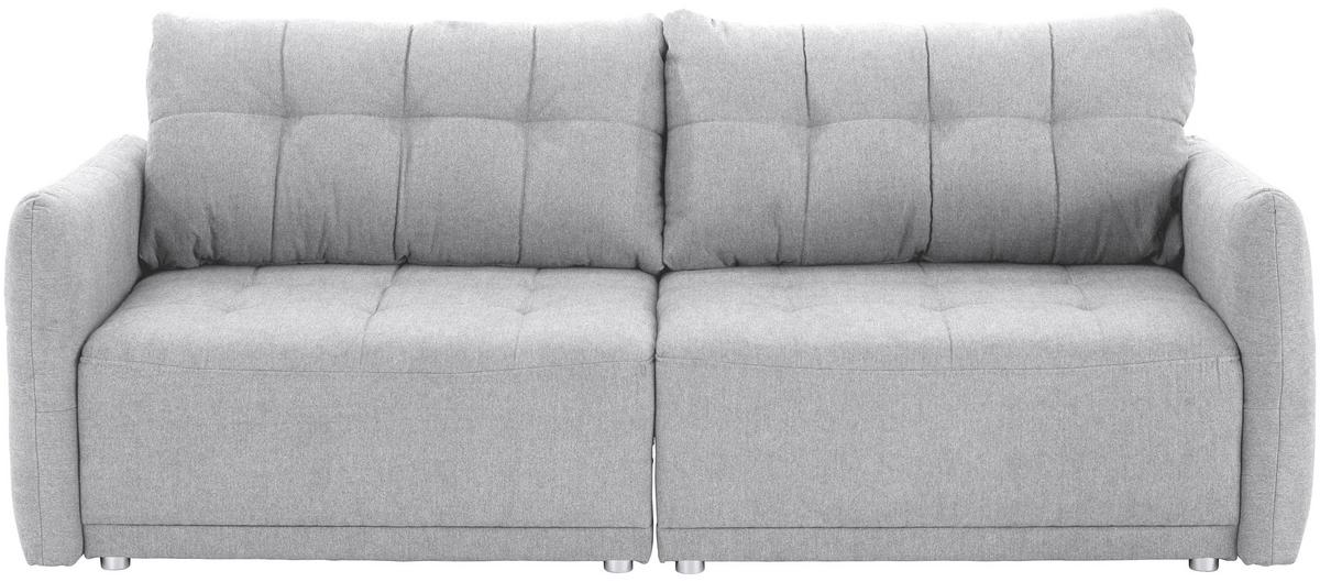 Kanapéágy Modena - világosszürke, Natur, textil (223/92/107cm) - Mömax