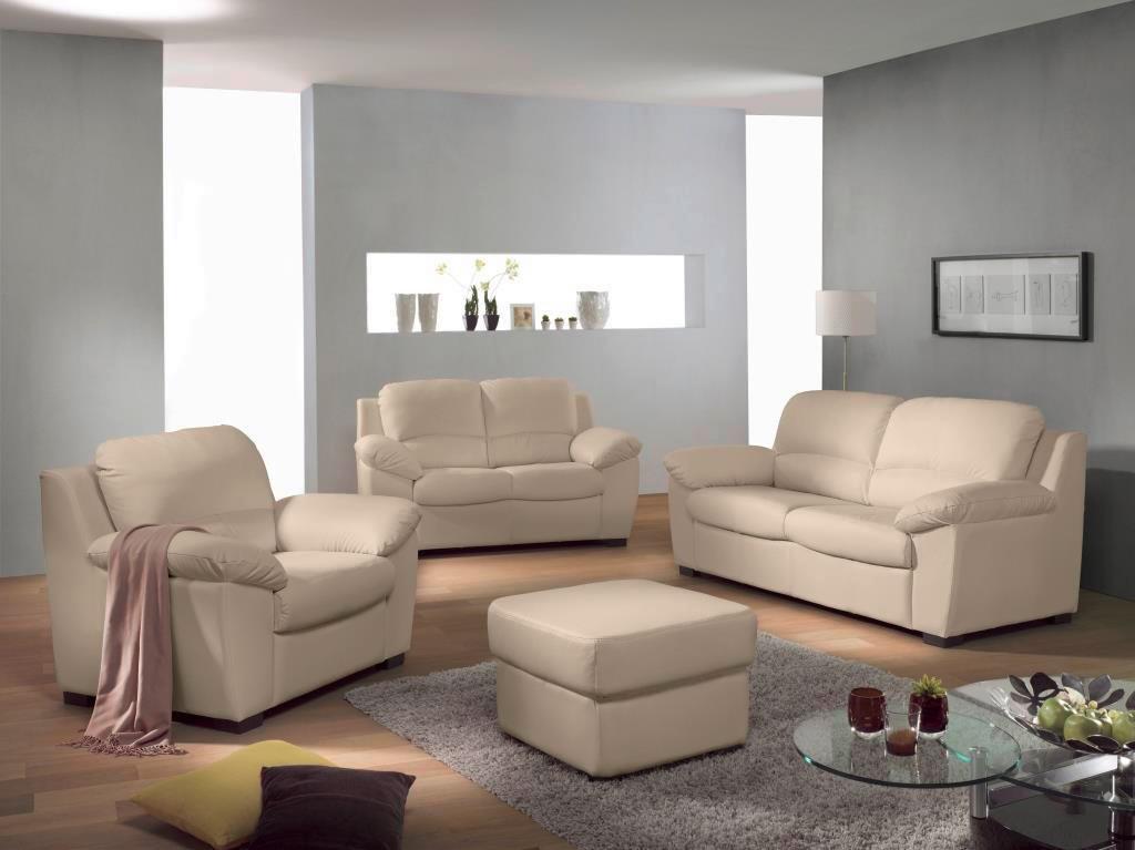 Zweisitzer-Sofa "Danilo" , beige - Beige/Schwarz, KONVENTIONELL, Kunststoff/Textil (145/90/90cm) - MID.YOU