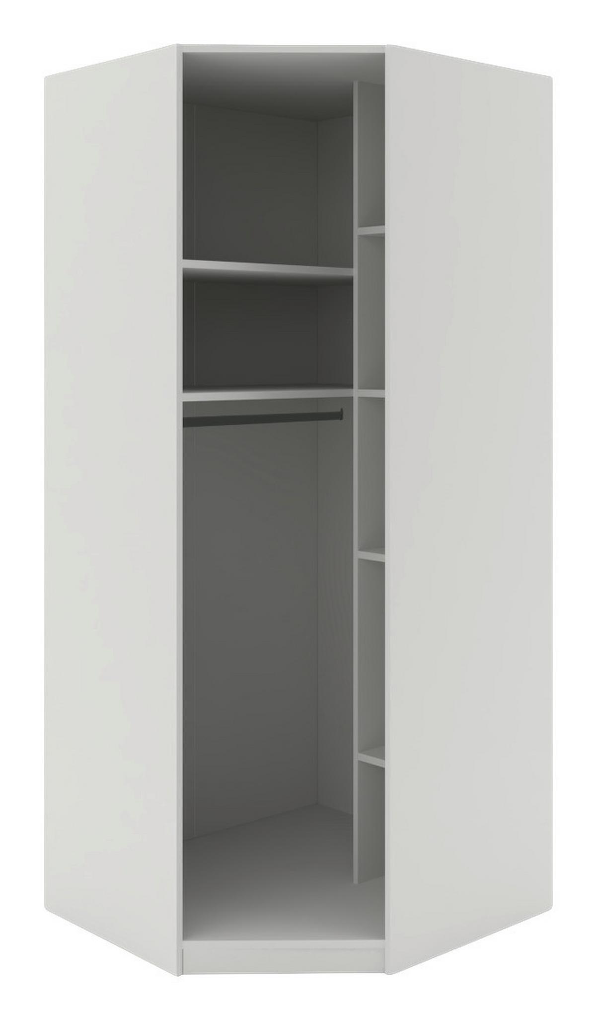 Corp dulap pe colț Unit - alb, Modern, material pe bază de lemn (91,1/210/91,1cm) - Ondega