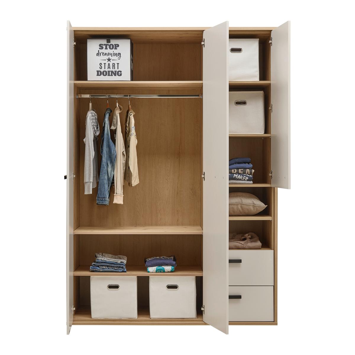 Einlegebodenset Casa Mia Eiche Artisan, 2 Stk. - Eiche Artisan, KONVENTIONELL, Holzwerkstoff (59/95cm) - Mömax
