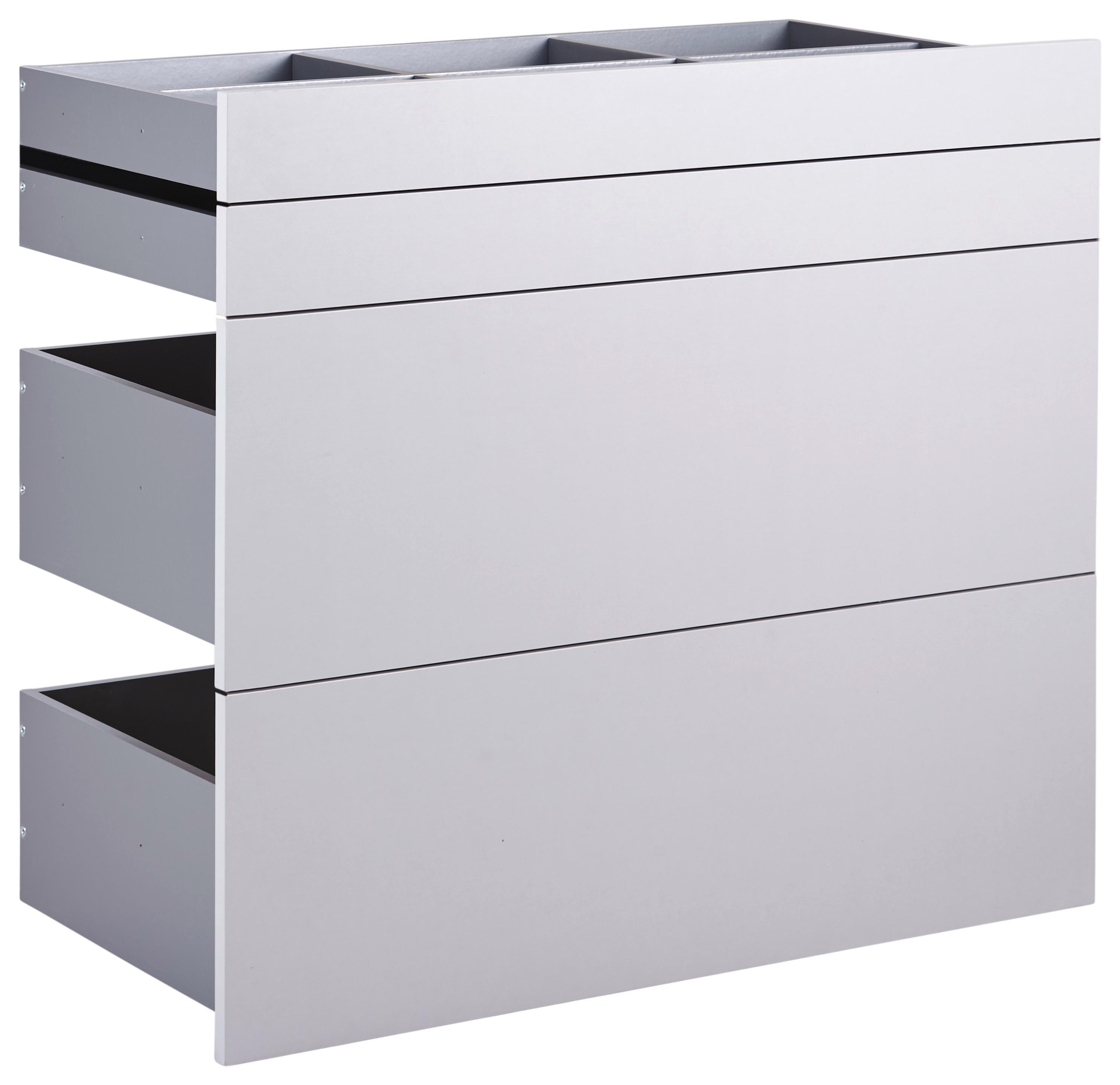 Fiók Szett Unit - Modern, faalapú anyag (91/83/47cm) - Based