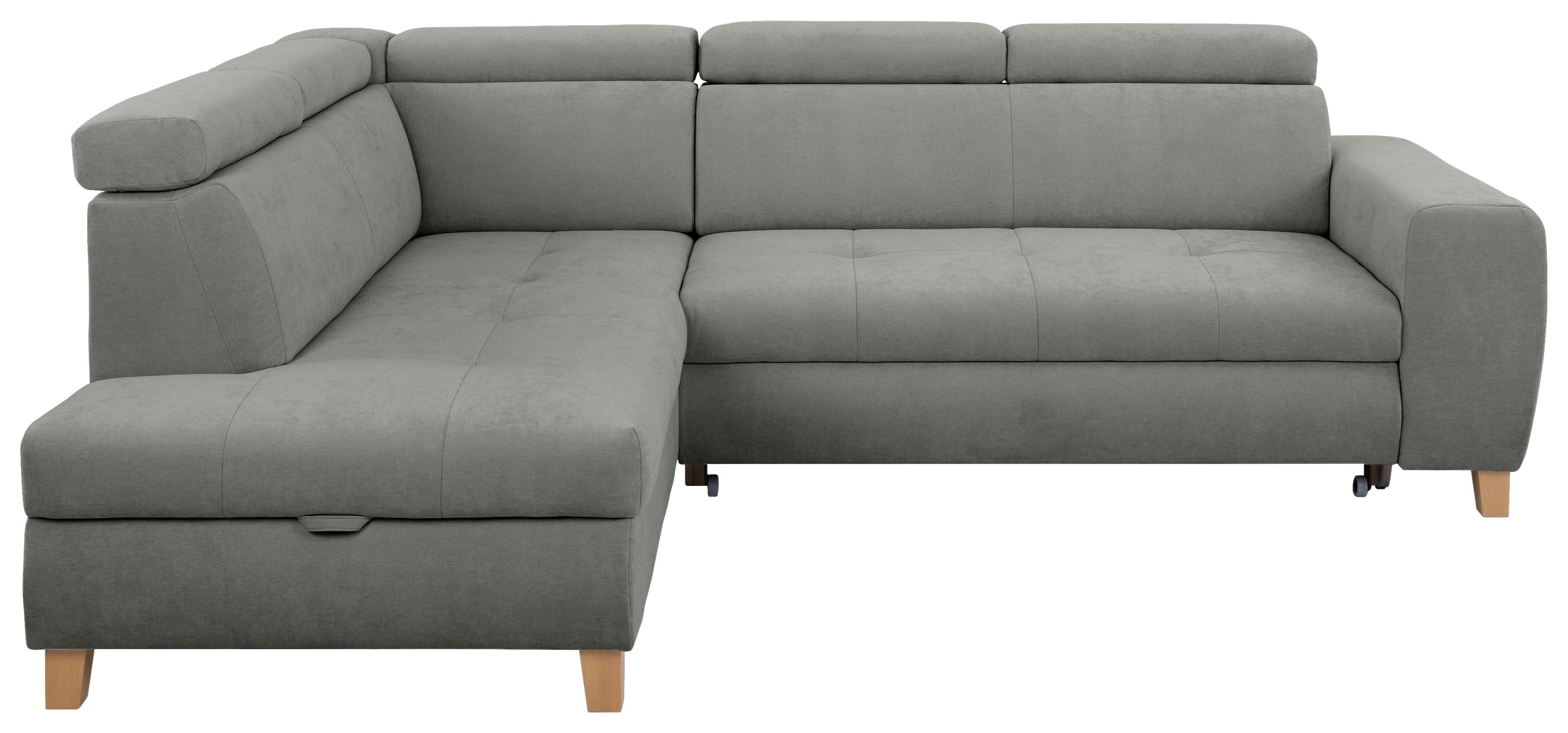 Kutna Garnitura Lugo - sivoplava, Moderno, drvo/metal (205/98/266cm) - Modern Living