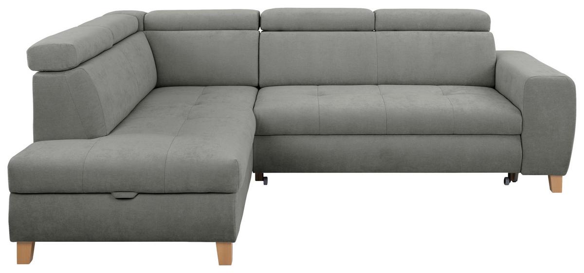 Kutna Garnitura Lugo - sivoplava, Moderno, drvo/metal (205/98/266cm) - Modern Living