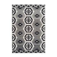 FLACHWEBETEPPICH ETHNIE 300 GRAU 160CM X 230CM - Grau, Design, Textil (160/230cm) - Kayoom