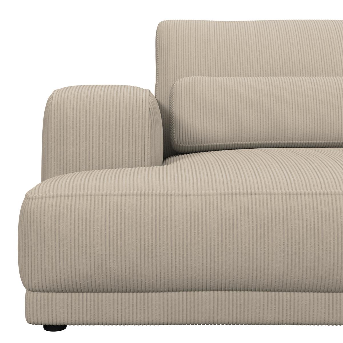 Velika Sofa Savona - smeđa, Trend, tekstil (260/77/111cm) - Luca Bessoni