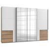 Ormar S Kliznim Vratima Level 36 A - bijela/boje hrasta, Moderno, drvni materijal (350/236/65cm) - Modern Living