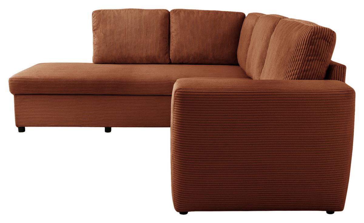Coltar TOULOUSE - teracotă, Trend, lemn/metal (206/224cm)