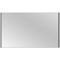 LUSTRO ŚCIENNE EDRA - czarny, Konventionell, materiał drewnopochodny/szkło (139,4/82,4/2cm) - Voleo