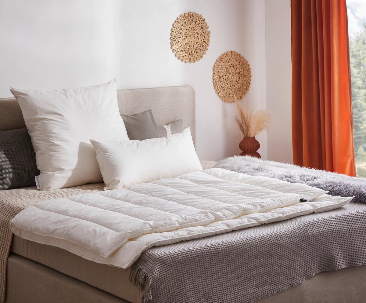 KOŁDRA CAŁOROCZNA VEGAN DREAM - biały, Basics, tkanina (135/200cm) - Centa-Star