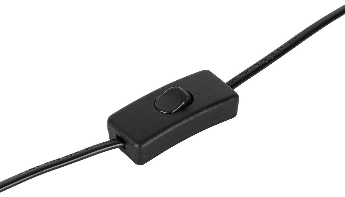 Tischleuchte Exi Weiß max. 25 Watt - Sandfarben/Weiss, Modern, Glas/Kunststoff (14/24cm) - Mömax