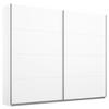 Ormar S Kliznim Vratima Belluno - bijela/boje aluminija, Moderno, drvni materijal/metal (226/210/62cm) - Modern Living