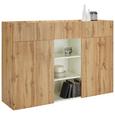 Sideboard Eichefarben - Eichefarben, MODERN, Holzwerkstoff (153/110/40cm) - Mömax modern living