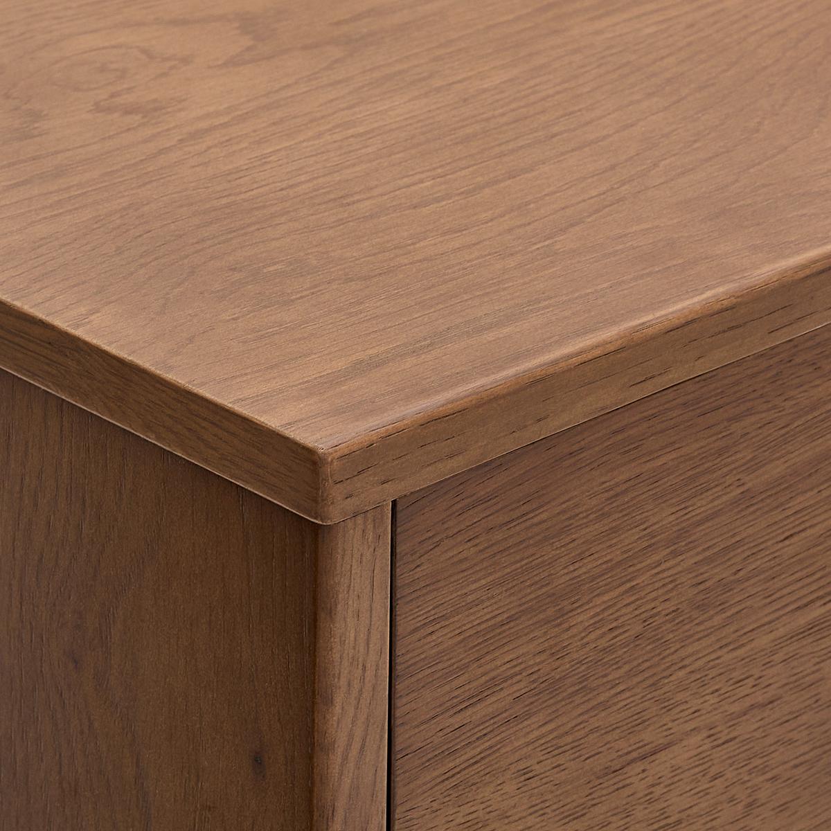 KOMODA SZEROKA SIDEBOARD - kolor orzecha włoskiego/kolor złoty, Lifestyle, materiał drewnopochodny/metal (148/74/40cm) - MID.YOU