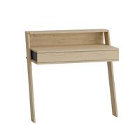 SCHREIBTISCH COWORK WORKING TABLE - Eichefarben/Anthrazit, Design, Holzwerkstoff (94/50/91cm) - Livetastic