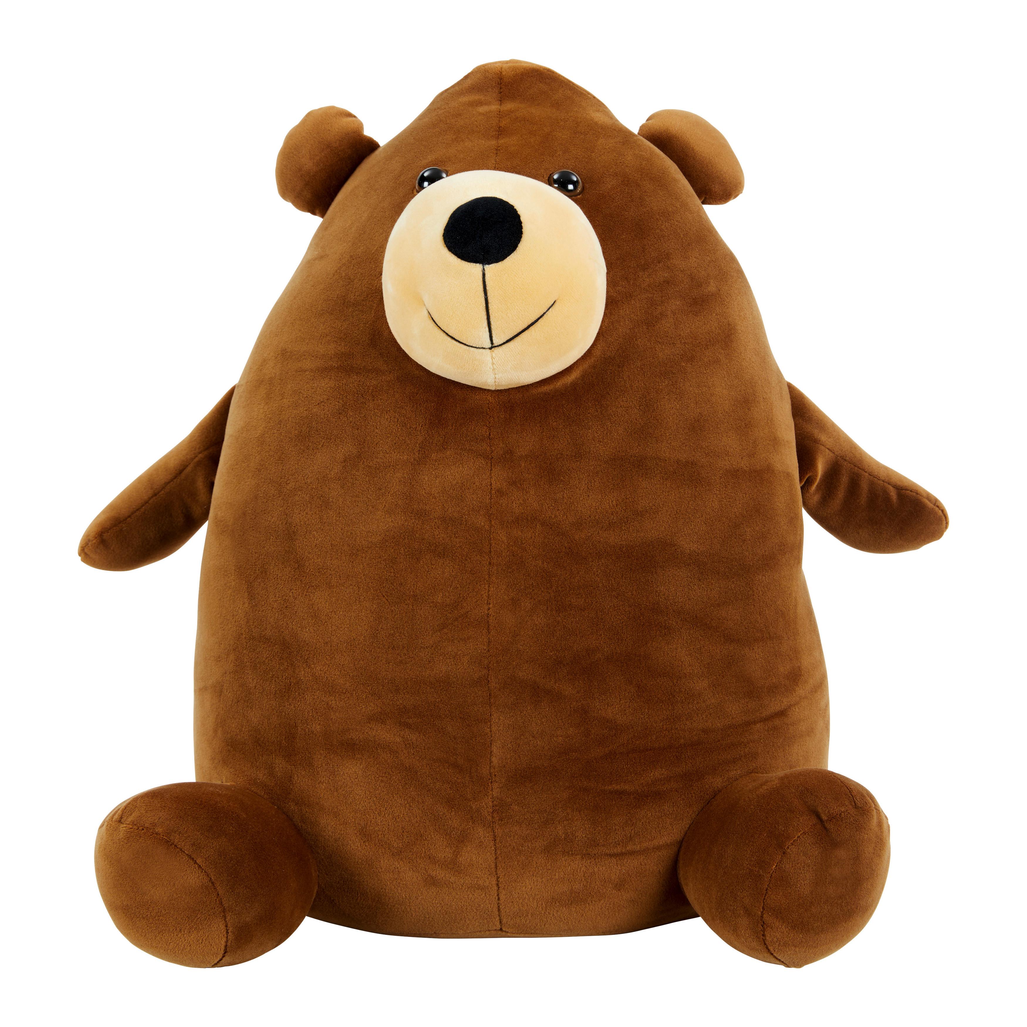 Plüssállat Fluffy - barna, Modern, textil (18/42cm) - Bessagi Kids
