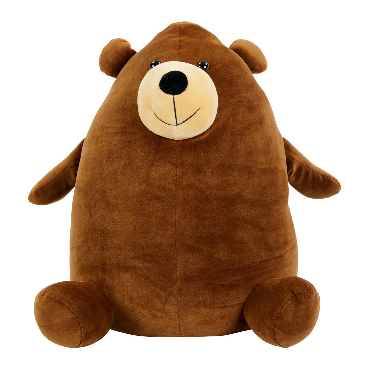 Plüssállat Fluffy - barna, Modern, textil (18/42cm) - Bessagi Kids