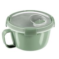 Recipient depozitare alimente Smart to go - verde, plastic (15,7/15,7/9,6cm)