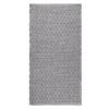 Handwebteppich Carola 1 in Grau ca.60x120cm - Grau, Basics, Textil (60/120cm) - Mömax