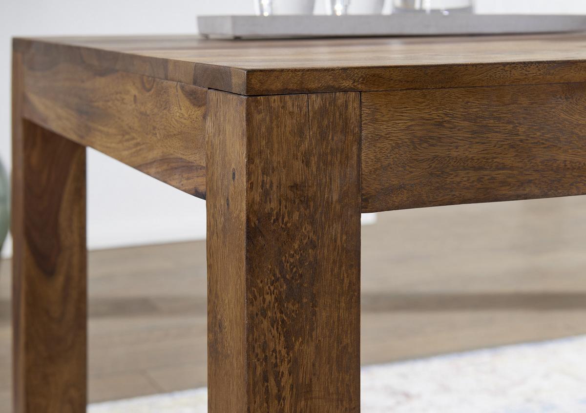 Esstisch "Mumbai", ca. 120x60 cm, aus Sheesham - Sheeshamfarben, MODERN, Holz (120/76/60cm) - MID.YOU