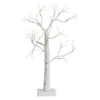 LED-Dekoleuchte Zimo in Weiss max. 1 Watt - Weiss, Modern, Kunststoff (50cm) - Premium Living