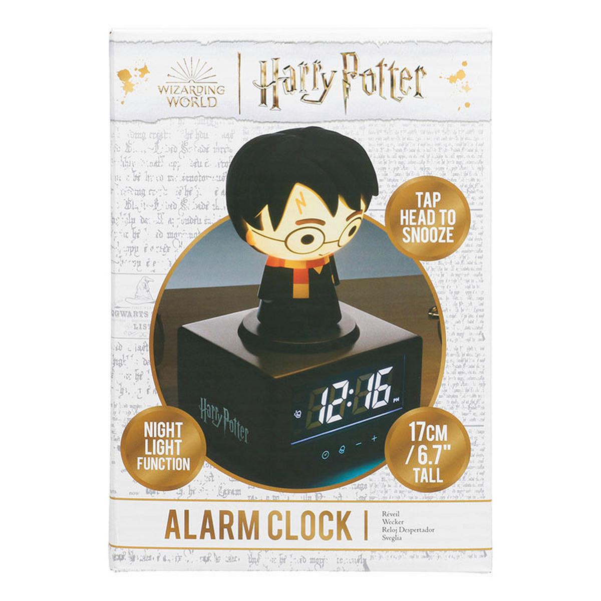 BUDZIK HARRY POTTER ICON ALARM CLOCK - czarny, Basics, tworzywo sztuczne (10/16.3/9cm)