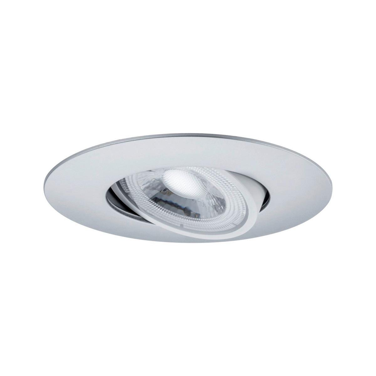 Deckenleuchte EBL Set max. 6 Watt, 3-teilig - Chromfarben, Basics, Kunststoff (8,2cm) - Paulmann