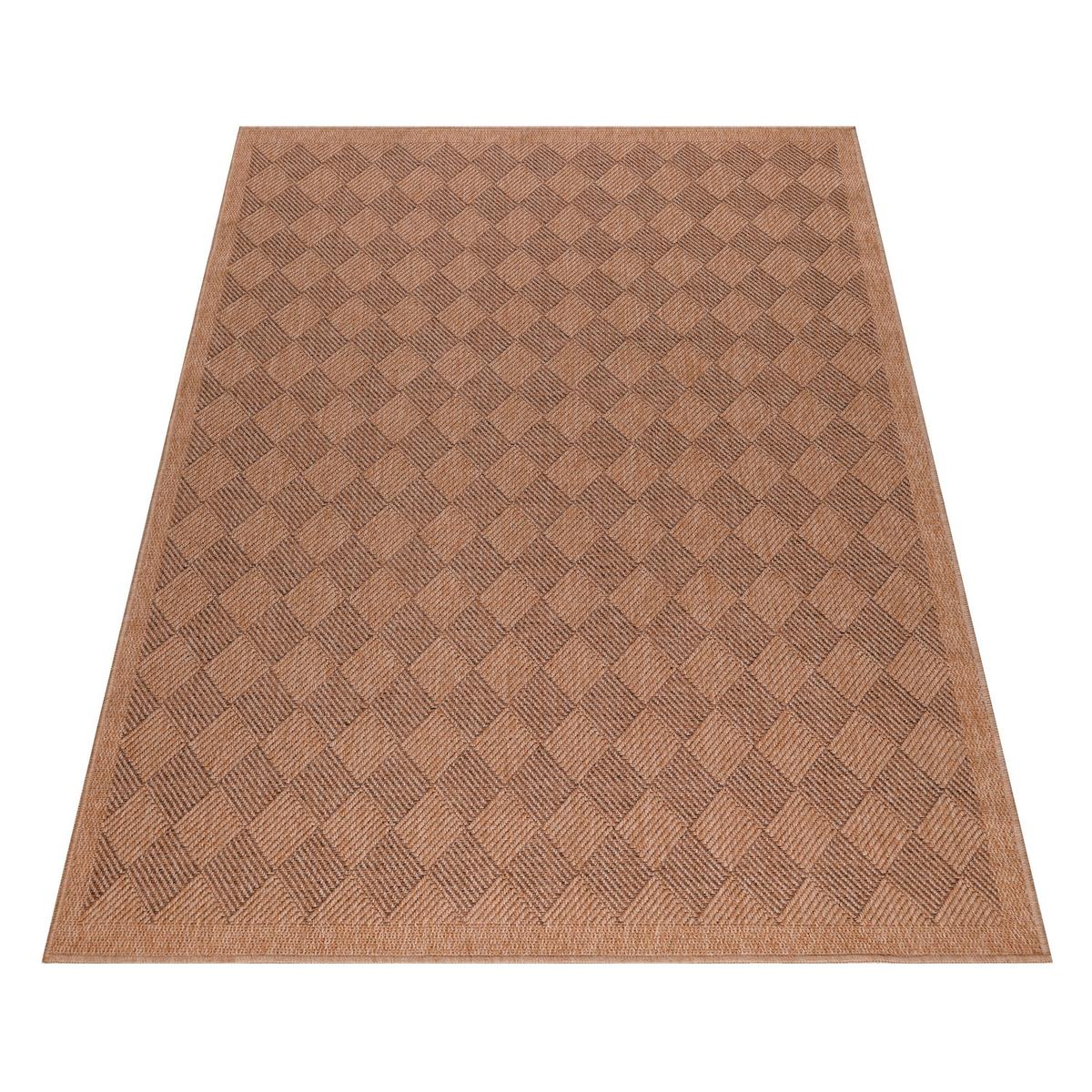 Outdoorteppich Dhaka Beige ca. 200x290cm - Beige, KONVENTIONELL, Textil (200/290cm) - Novel