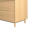 GARDEROB MARLO - ekfärgad, Modern, trämaterial/trä (100/223/60cm) - Bessagi Home