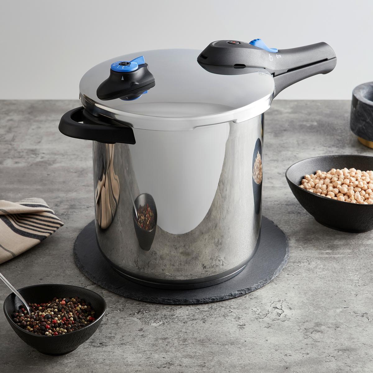 Lonec Na Pritisk Big - Ca. 9l - barve nerjavečega jekla, Konvencionalno, kovina (22/24cm) - Modern Living
