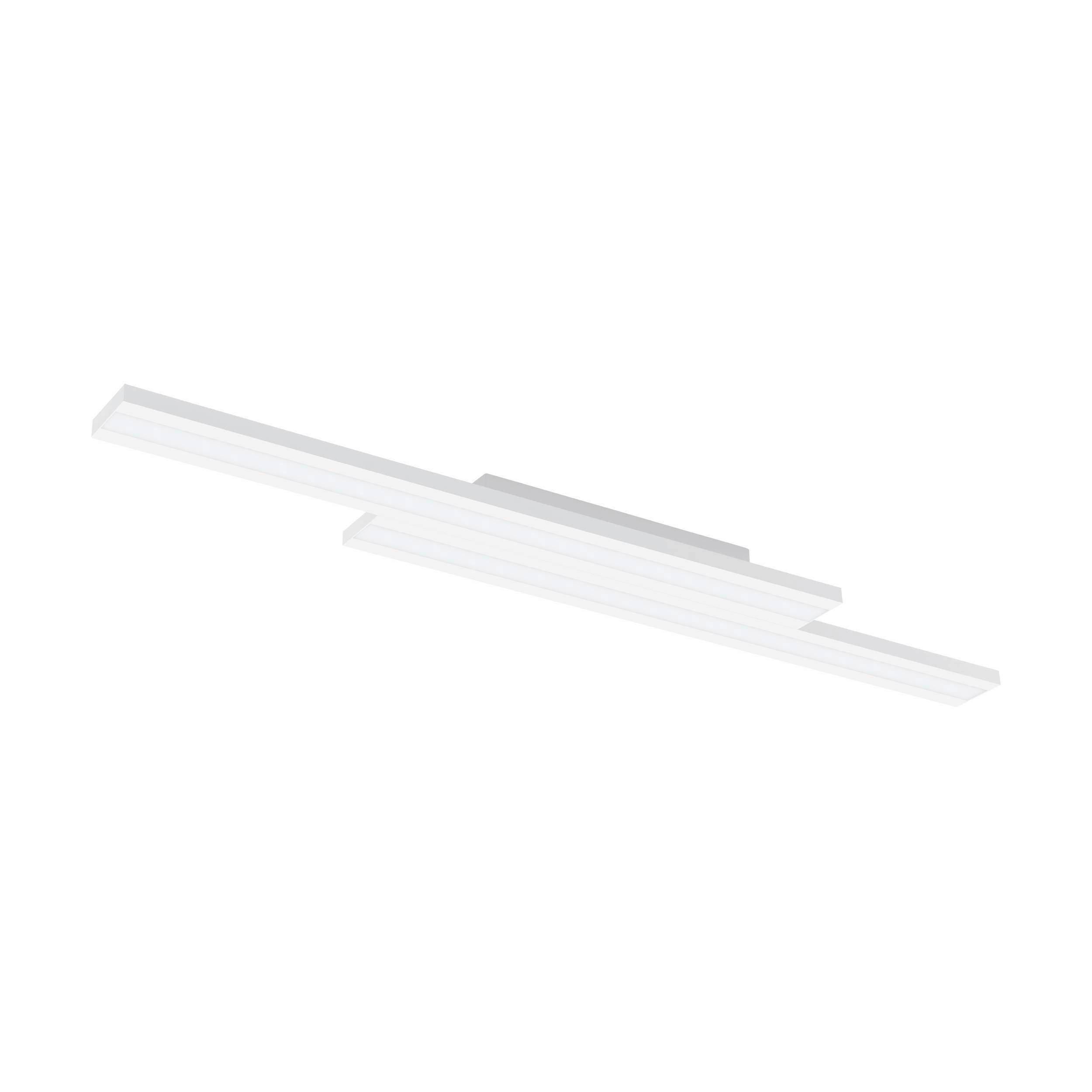 Deckenleuchte 900022* Saliteras-Z - Weiss, Design, Kunststoff/Metall (116/16/5cm) - Eglo