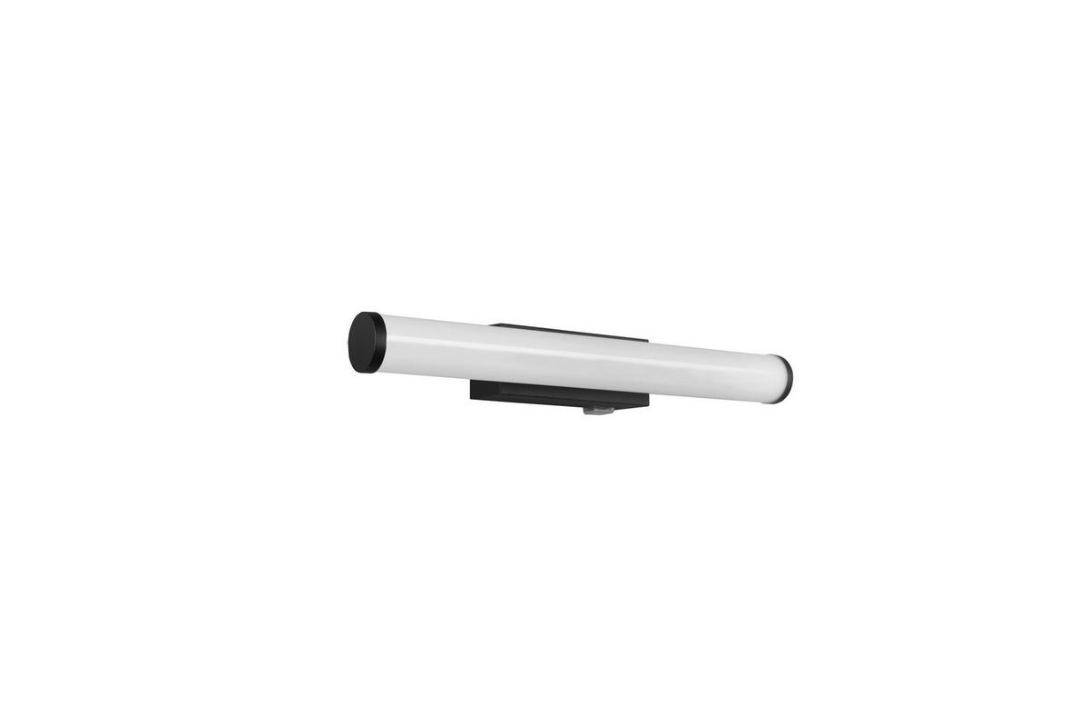 LED-Wandleuchte Mattimo in Schwarz/Weiß max. 4,3 Watt - Schwarz/Weiß, Basics, Kunststoff/Metall (40/5,5cm) - Trio Leuchten