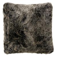 Fellkissen Ludo Grau ca. 48x48cm - Grau, ROMANTIK / LANDHAUS, Textil (48/48cm) - Premium Living