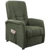 Relaxsessel Harry Dunkelgrün Nylon/Struktur - Dunkelgrün/Schwarz, Design, Kunststoff/Textil (77/107/88cm) - Livetastic
