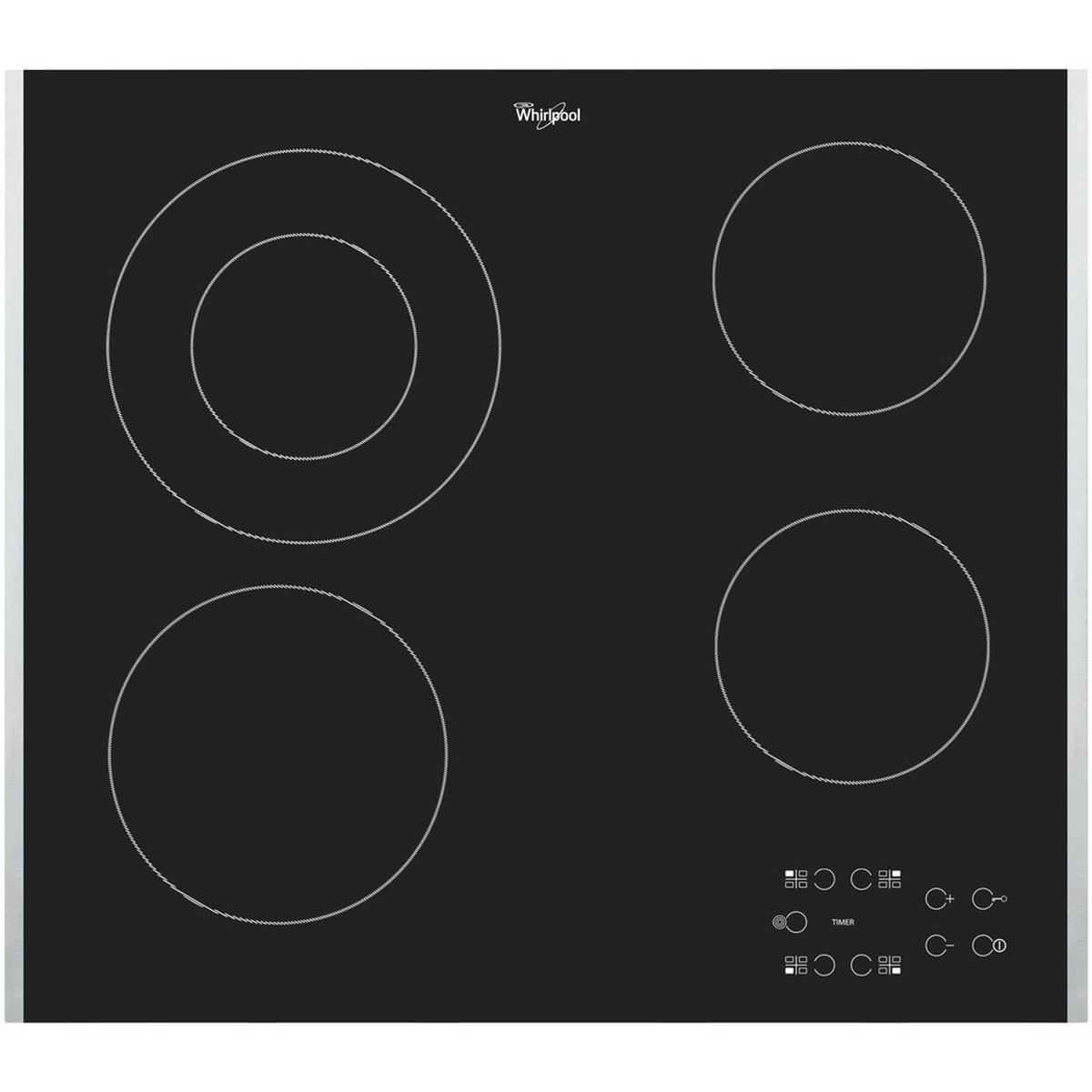 Üvegkerámia Főzőlap Akt 8130/lx - fekete (58/4,6/51cm) - Whirlpool