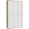 Ormar Za Cipele Alice - siva/hrast Artisan, Moderno, drvni materijal/plastika (109,2/191,9/34,9cm) - Modern Living