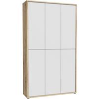 Ormar Za Cipele Alice - siva/hrast Artisan, Moderno, drvni materijal/plastika (109,2/191,9/34,9cm) - Modern Living