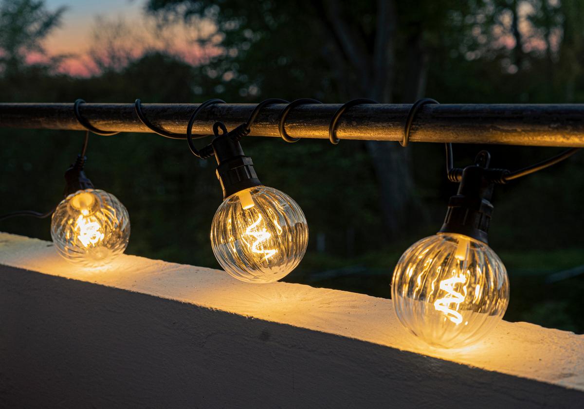 ŁAŃCUCH ŚWIETLNY 69700 LUKE STARTSET 10LED - przejrzysty, Konventionell, tworzywo sztuczne (1000cm)