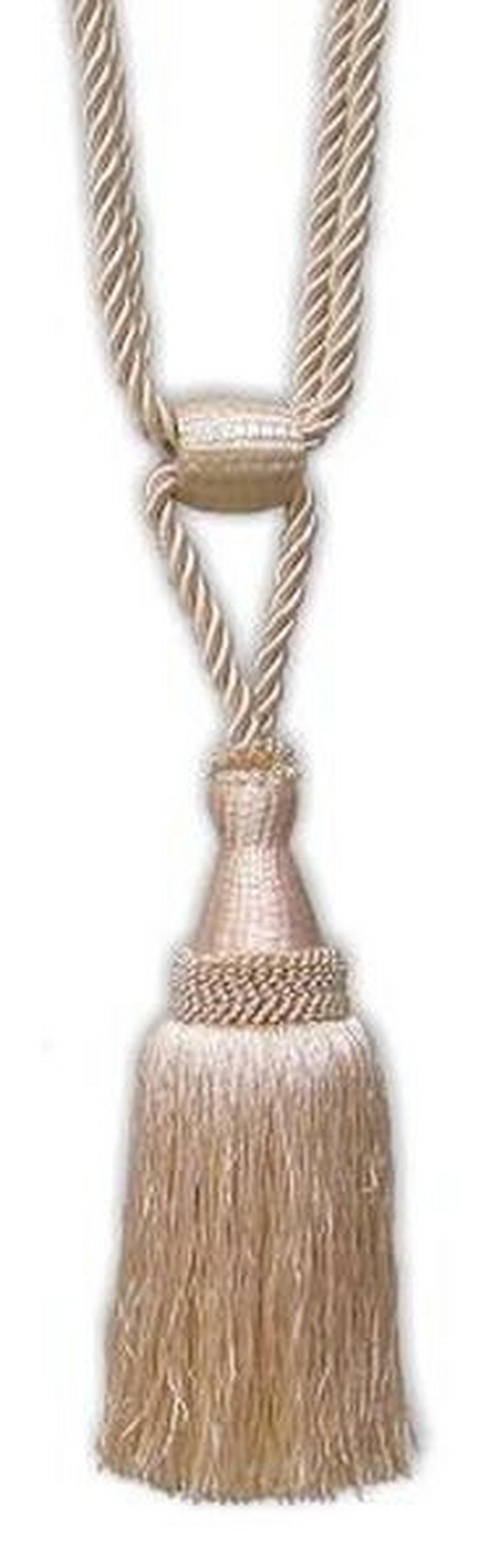 UPINACZ DO ZASŁON 2724 MIT 1 QUASTE - kremowy, Basics, tkanina - Esposa