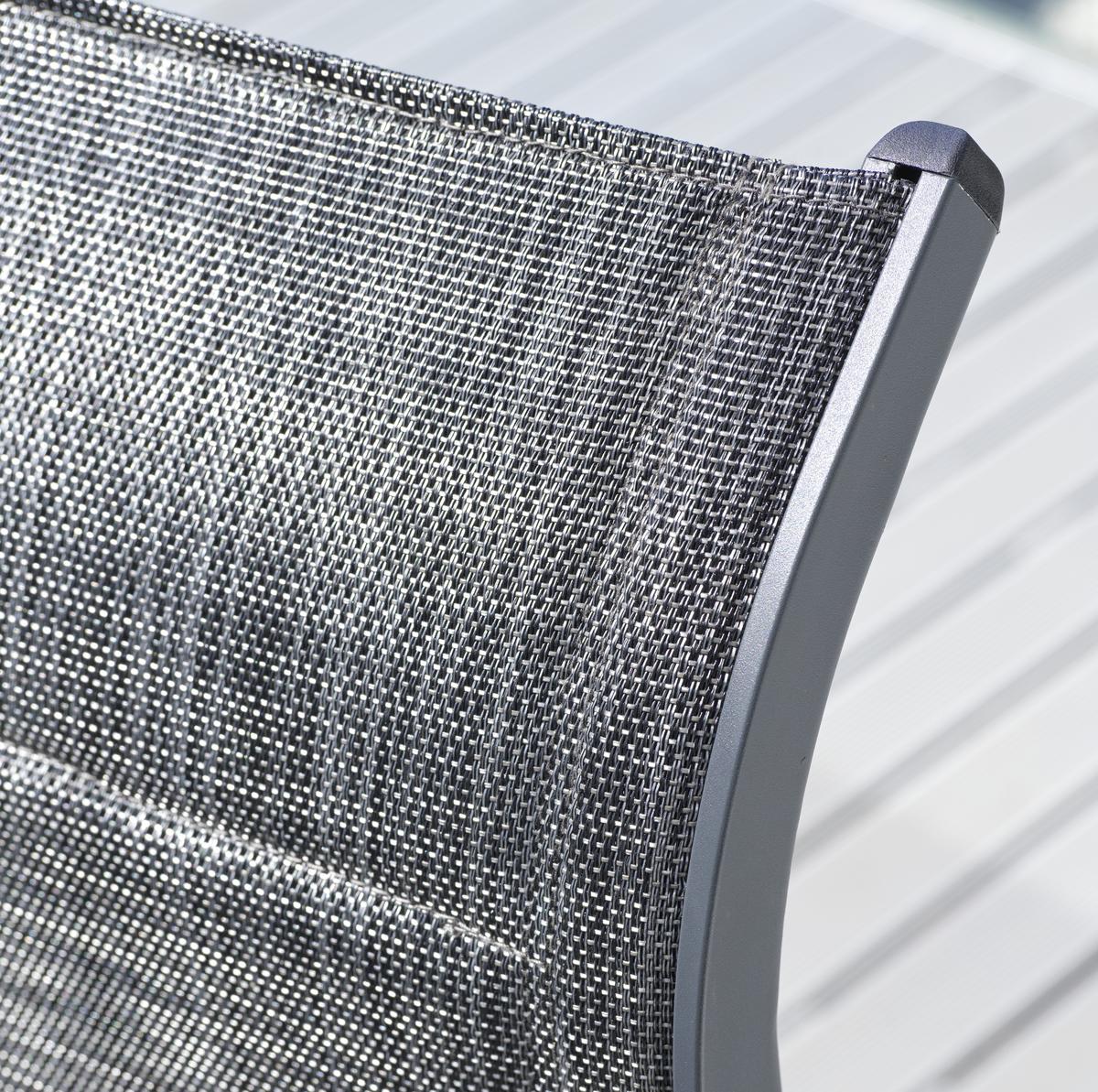 Stapelsessel Bono 1 Anthrazit - Anthrazit, Modern, Textil/Metall (73/108/64cm) - Mömax