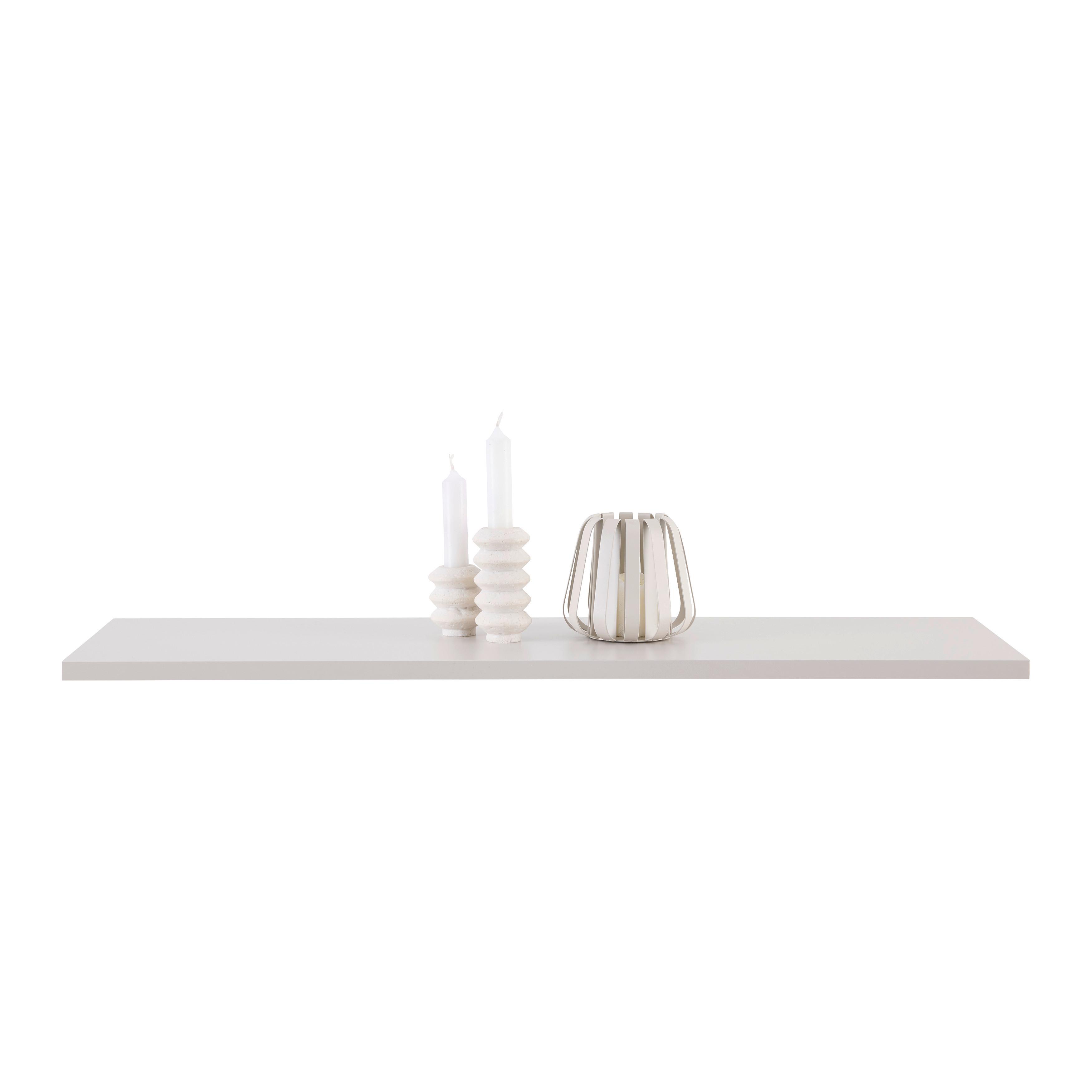 VÄGGHYLLA BIGG -SB- - kashmir, Klassisk, trämaterial (80/1,6/25cm) - Mömax