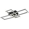 LED-Deckenleuchte Ferm in Schwarz max. 24 Watt - svart, Modern, plast (65/34,8/7,3cm) - Premium Living