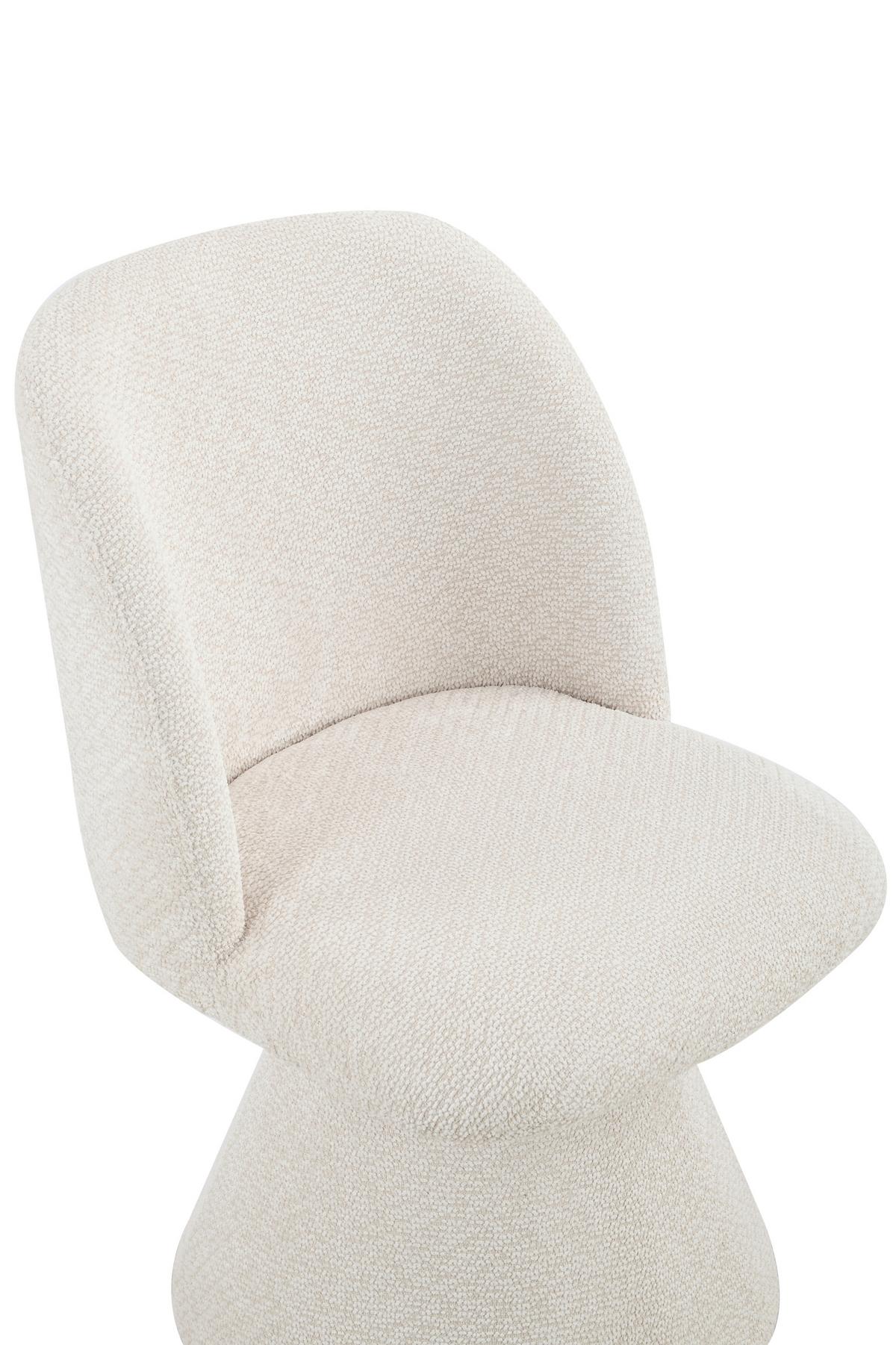 STUHL-SET BARI II S 2ER-SET - Beige, MODERN, Textil/Metall (54/84/61cm) - MID.YOU