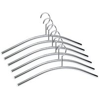 ZESTAW WIESZAKÓW NA UBRANIA PERRY 13 - kolor chromowy, Konventionell, metal (43cm)