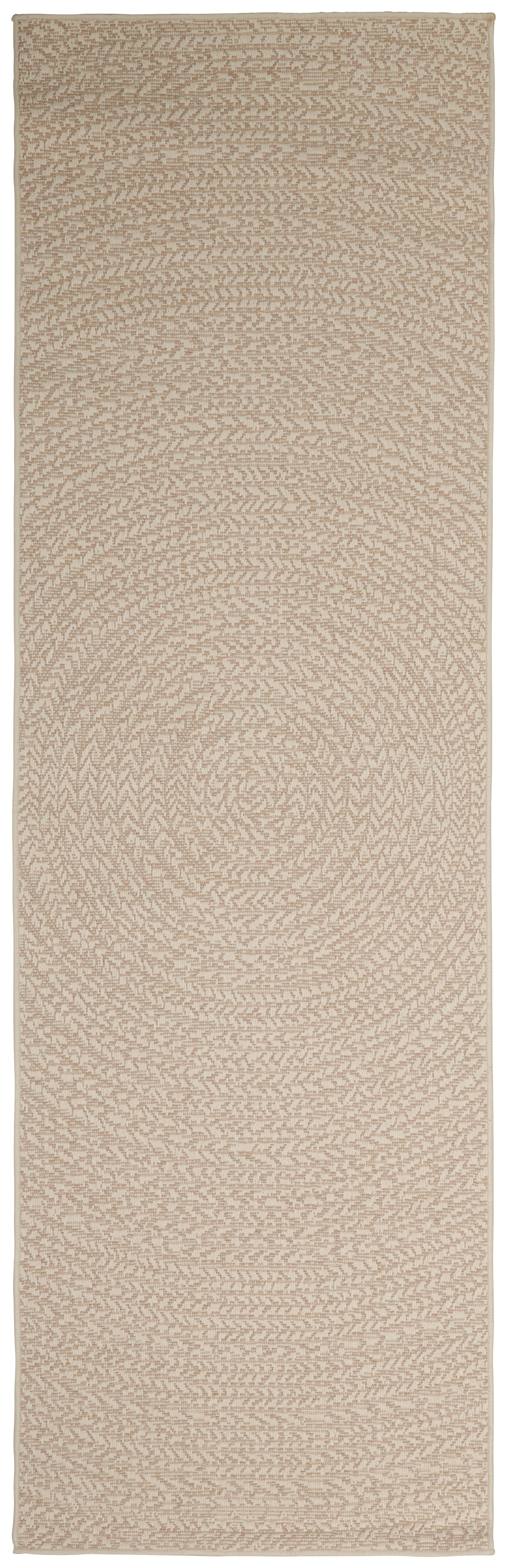 Läufer Kenzy Creme ca. 80x250cm - Creme, Basics, Textil (80/250cm)